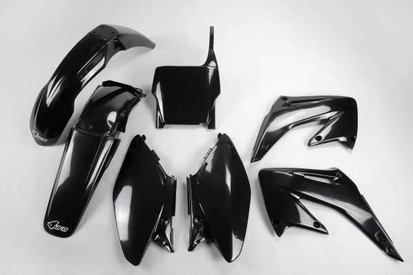 Plastic Kit black for Honda CR 125 R 2T (2004) - CR 250 R 2T (2004)